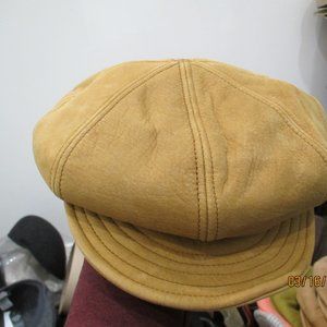 NY Hat Co Soft Nubuck Leather Spitfire Cap USA